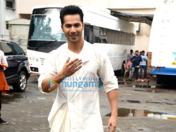 Varun Dhawan spotted at Mehboob Studio