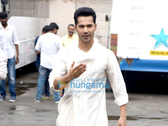 Varun Dhawan spotted at Mehboob Studio