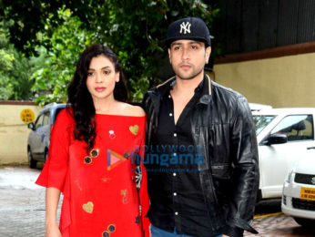 Adhyayan Suman & Sara Loren snapped at 'Ishq Click' promotions