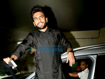 Deepika Padukone, Ranveer Singh & others at the special screening of 'Madaari'
