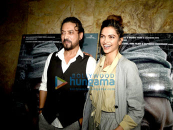 Deepika Padukone, Ranveer Singh & others at the special screening of 'Madaari'
