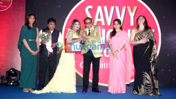 Dharmendra, Jackie Shroff & Ramesh Sippy at Savvy Honours 2016