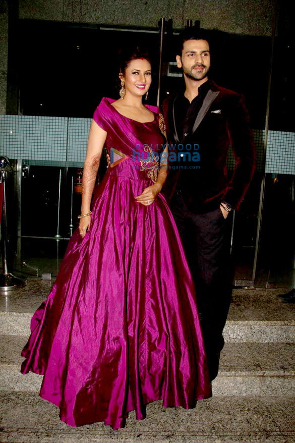 Divyanka Tripathi & Vivek Dahiya’s wedding reception in Mumbai Divyanka Tripathi & Vivek Dahiya’s wedding reception in Mumbai