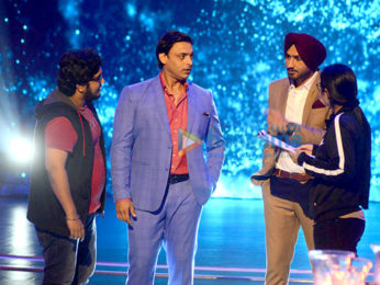Harbhajan Singh & Shoaib Akhtar at the launch of 'Mazak Mazak Me'