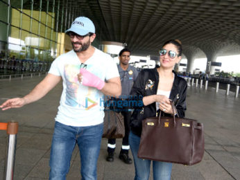 Saif Ali Khan & Kareena Kapoor Khan snapped post pregnancy confirmation