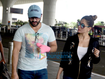 Saif Ali Khan & Kareena Kapoor Khan snapped post pregnancy confirmation