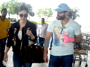 Saif Ali Khan & Kareena Kapoor Khan snapped post pregnancy confirmation