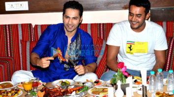 Varun Dhawan visits Mohammad Ali Road during Ramzan