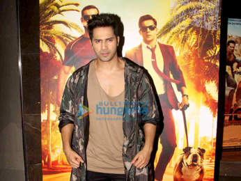 Varun Dhawan & John Abraham snapped promoting 'Dishoom'