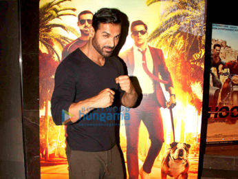 Varun Dhawan & John Abraham snapped promoting 'Dishoom'