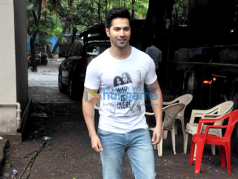 Varun Dhawan snapped at 'Dishoom' promotions