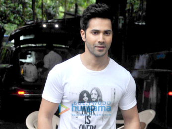 Varun Dhawan snapped at 'Dishoom' promotions