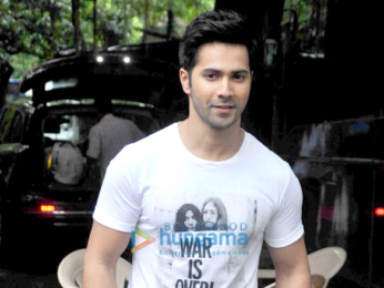 Varun Dhawan snapped at 'Dishoom' promotions