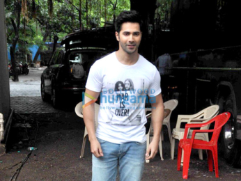 Varun Dhawan snapped at 'Dishoom' promotions
