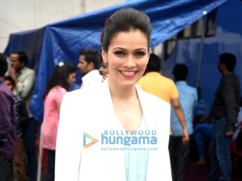 Waluscha De Sousa snapped at Mehboob Studio