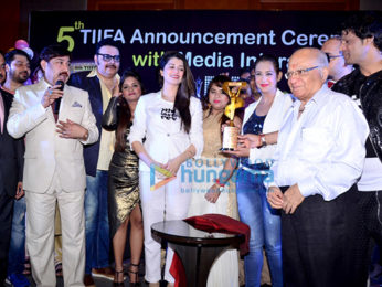 Jackie Shroff, Kainaat Arora & Preeti Jhangiani grace 5th TIIFA awards announcement ceremony