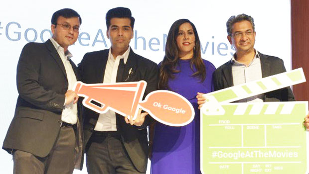 Karan Johar At The Launch Of ‘Google At The Movies’
