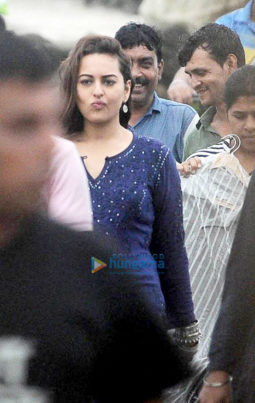 On The Sets Of The Movie Noor