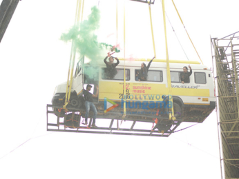 Promotion of the film 'Sunshine Music Tours and Travels' at Chitrakoot ground Andheri