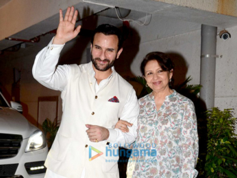 Celebs snapped at Saif Ali Khan's birthday bash at his home in Bandra