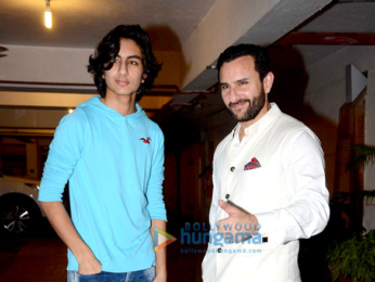 Celebs snapped at Saif Ali Khan's birthday bash at his home in Bandra