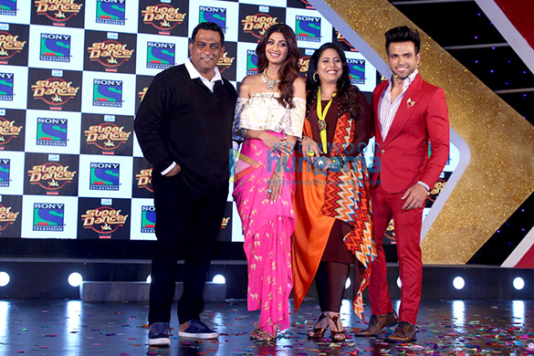Shilpa Shetty & Anurag Basu grace the launch of ‘Super Dancer’ Shilpa Shetty & Anurag Basu grace the launch of ‘Super Dancer’