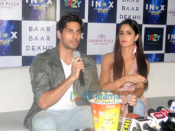 Sidharth Malhotra & Katrina Kaif promote ‘Baar Baar Dekho’ in Jaipur