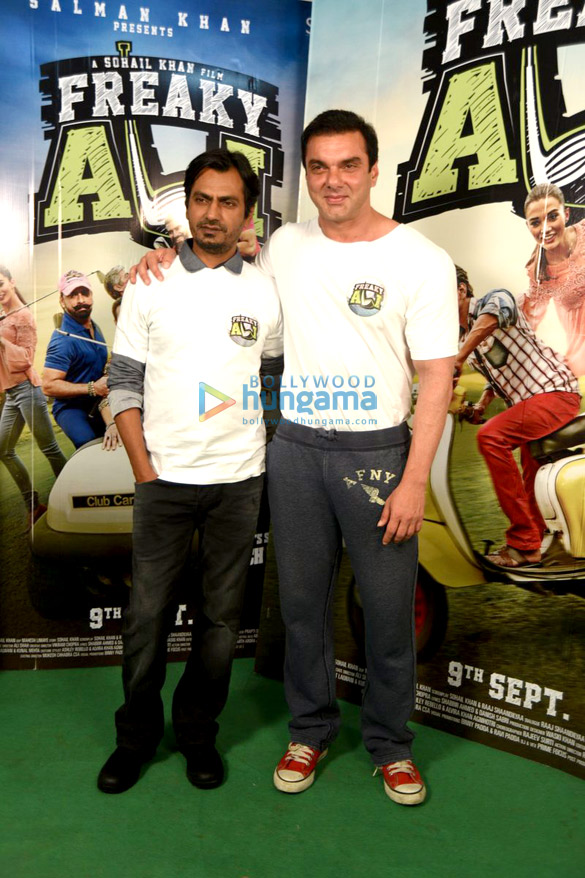 Sohail Khan & Nawazuddin Siddiqui at Freaky Ali’s promotions Sohail Khan & Nawazuddin Siddiqui at Freaky Ali’s promotions