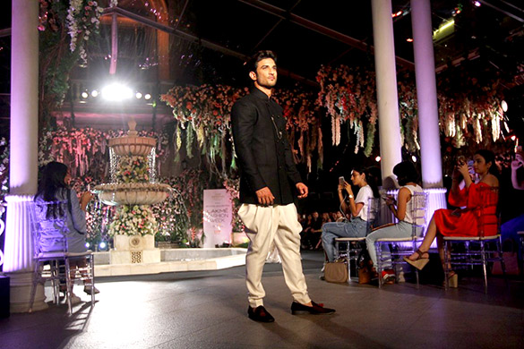 Sushant Singh Rajput & Shraddha Kapoor walk the ramp for Manish Malhotra at Lakme Fashion Week 2016 Sushant Singh Rajput & Shraddha Kapoor walk the ramp for Manish Malhotra at Lakme Fashion Week 2016