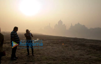 On The Sets Of The Movie Wah Taj