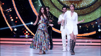 Sonakshi Sinha and Jacqueline Fernandez grove on the sets of Jhalak Dikhla Jaa 9