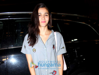 Alia Bhatt leaves for Spain