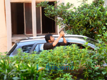 Anil Kapoor snapped while shooting for 24 (Series 2) in Juhu, Mumbai
