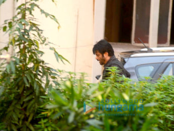 Anil Kapoor snapped while shooting for 24 (Series 2) in Juhu, Mumbai