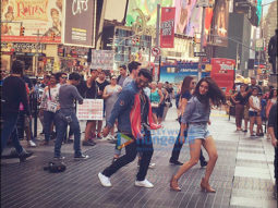 Check out: Arjun Kapoor and Shraddha Kapoor on sets of Half Girlfriend in New York