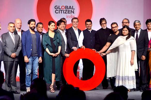 Amitabh Bachchan, Aamir Khan, Kareena Kapoor Khan and Farhan Akhtar grace Global Citizen India launch in Mumbai Amitabh Bachchan, Aamir Khan, Kareena Kapoor Khan and Farhan Akhtar grace Global Citizen India launch in Mumbai