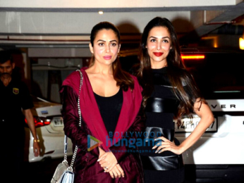 Ranbir Kapoor, Malaika Arora Khan, Amrita Arora snapped at Kareena Kapoor Khan's birthday bash