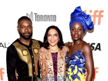 Oscar winner Lupita Nyong'o and Mira Nair attend the TIFF premiere of 'Queen of Katwe'