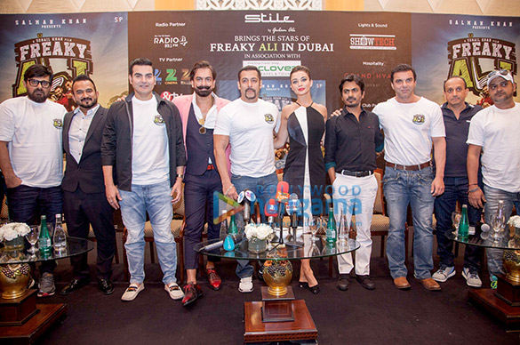 Press conference of ‘Freaky Ali’ in Dubai