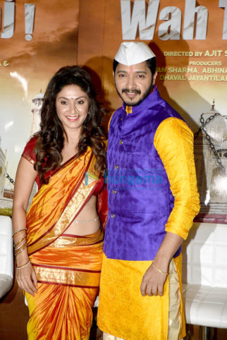 Shreyas Talpade & Manjari Fadnis launch the trailer of ‘Wah Taj’