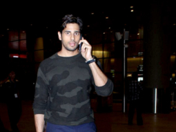 Sidharth Malhotra & Katrina Kaif return from Kolkata after promoting ‘Baar Baar Dekho’