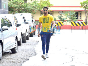 Upen Patel snapped post his gym session in Bandra