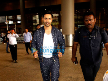 Varun Dhawan & Katrina Kaif snapped at international terminal