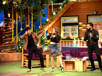 Yuvraj Singh & Hazel Keech at The Kapil Sharma Show