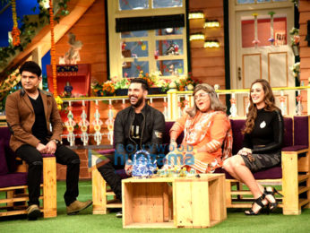 Yuvraj Singh & Hazel Keech at The Kapil Sharma Show