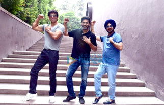 Cast of ‘Tutak Tutak Tutiya’ promote the film in Delhi
