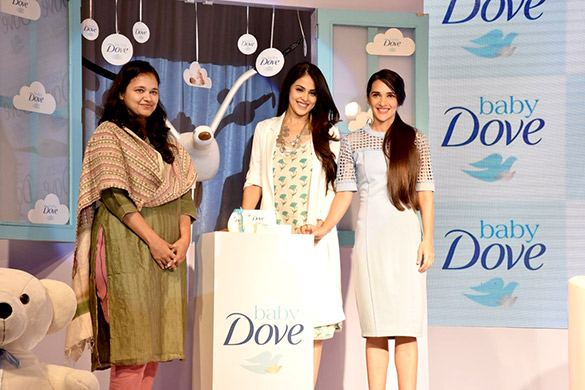 Genelia Dsouza and Tara Sharma attend the launch of Baby Dove in India Genelia Dsouza and Tara Sharma attend the launch of Baby Dove in India