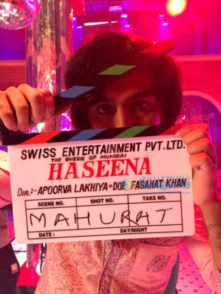 On The Sets Of The Movie Haseena Parkar