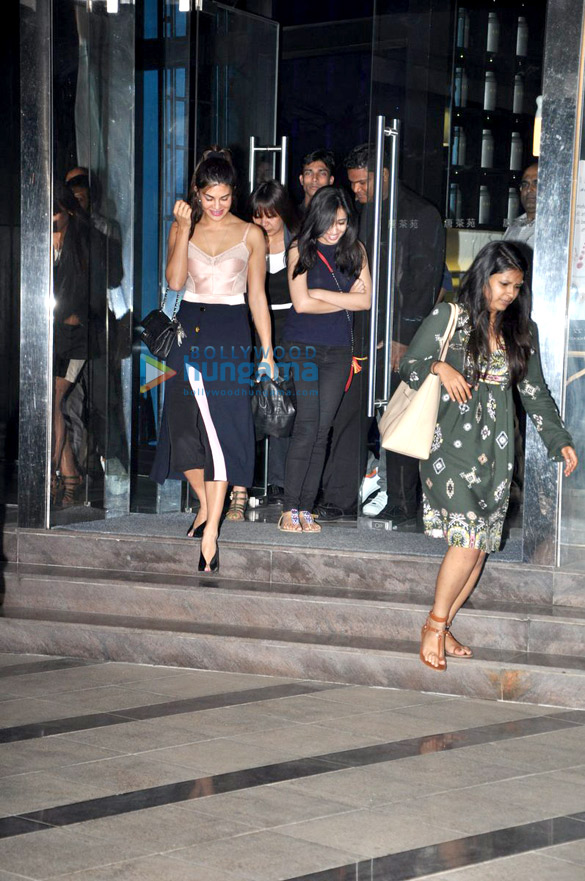 Jacqueline Fernandez snapped post dinner at ‘Yauatcha’ Jacqueline Fernandez snapped post dinner at ‘Yauatcha’