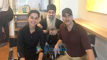On The Sets Of The Film Naam Shabana